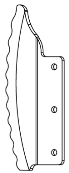 Лезвие, волнистый ломтик Hallde 63301 в ШефСтор (chefstore.ru)